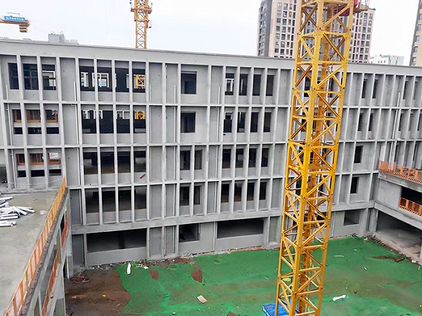 力峰建材丨江苏南京河西中学无机水磨石应用案例